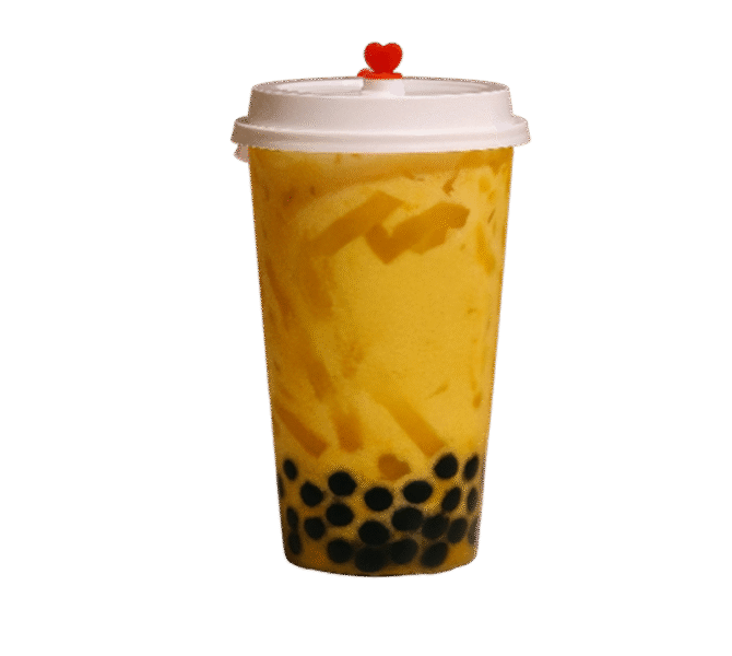 mango oolong milk tea