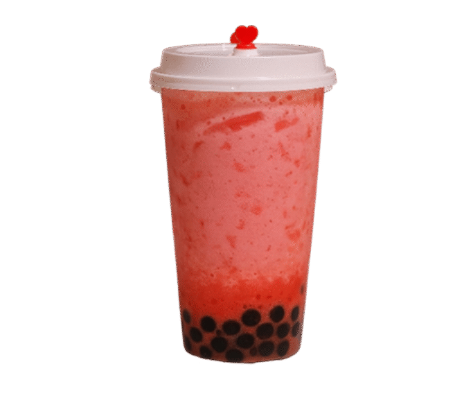 strawberry milk tea